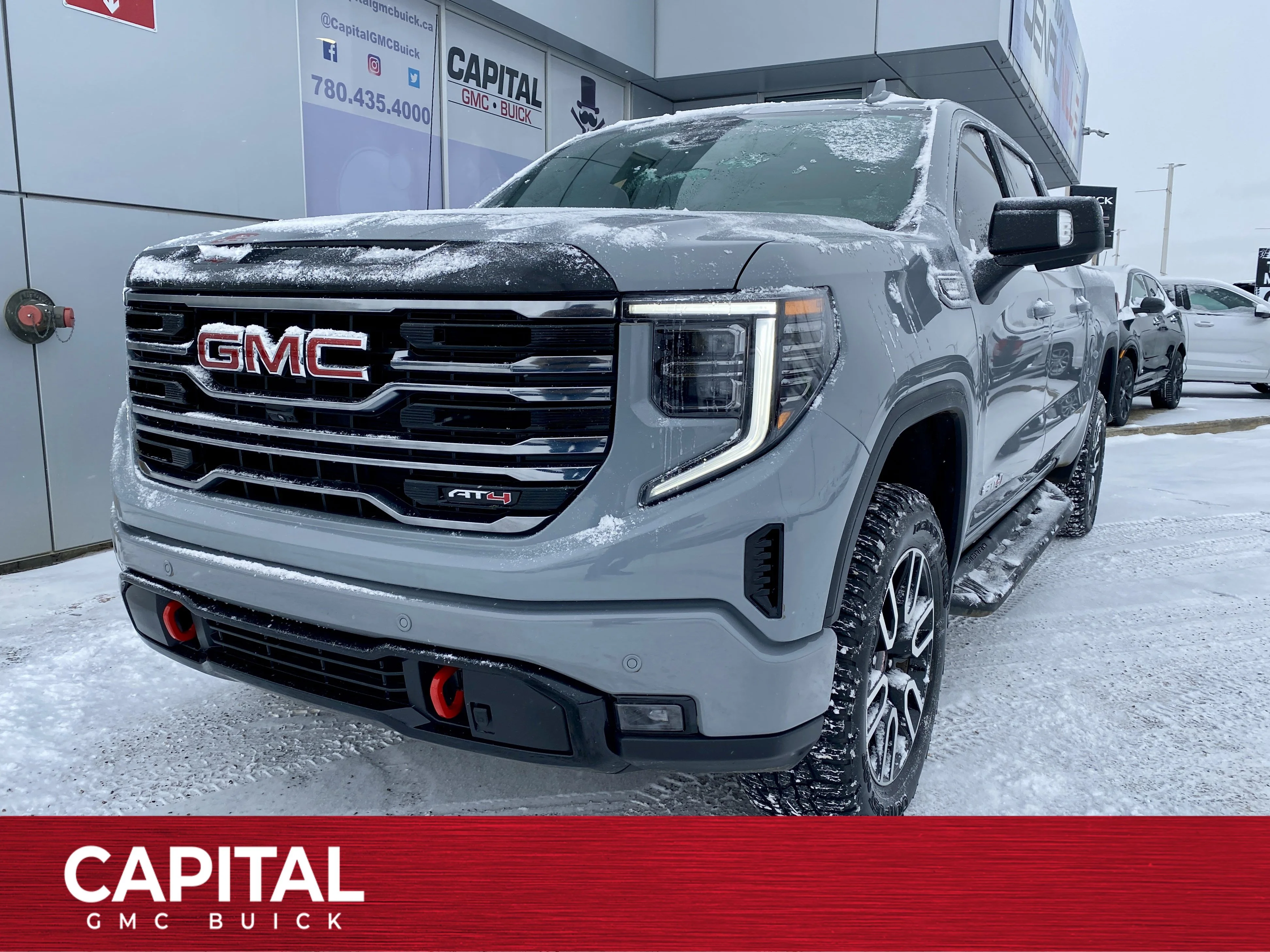 Certified Used 2025 Gray GMC Crew Cab AT4 * 360 CAMERA * 3.0L DIESEL * LANE DEPARTURE * image 1