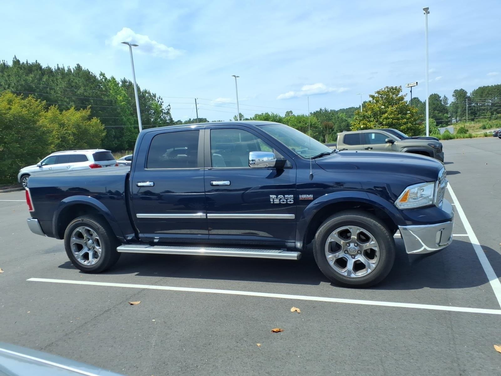 Used 2017 Blue Streak Pearlcoat Ram Laramie image 2