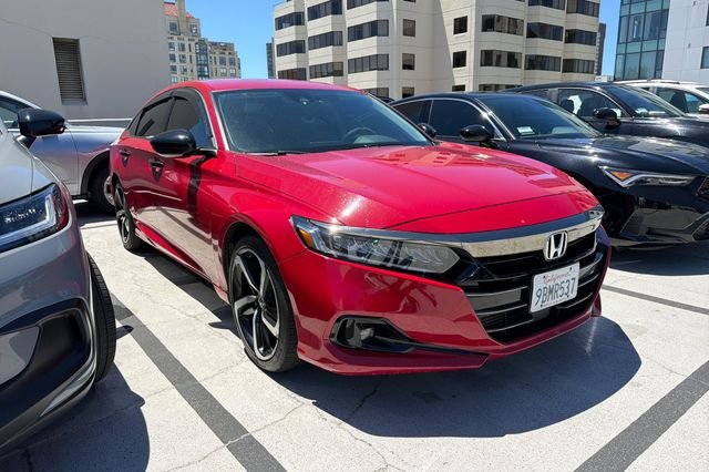 Used 2022 San Marino Red Honda Sport Special Edition image 2