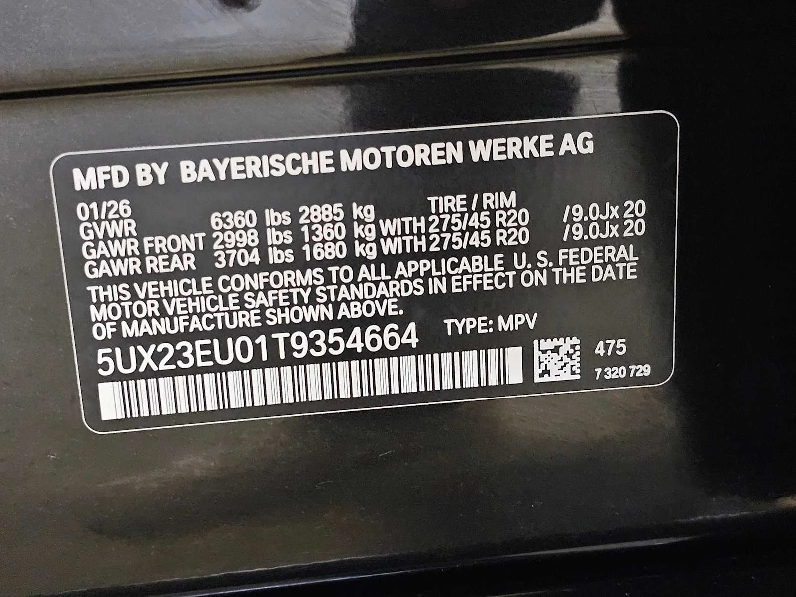 New 2026 Black Sapphire Metallic BMW xDrive40i image 43