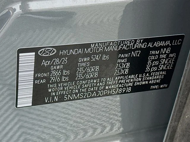Certified Pre-Owned 2023 Hyundai Santa Fe SEL