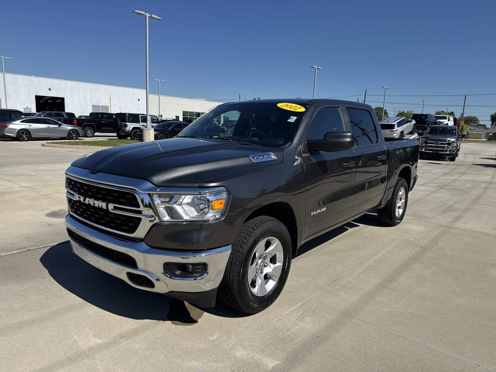 Used 2022 Gray Ram Big Horn 4x4 Crew Cab 5