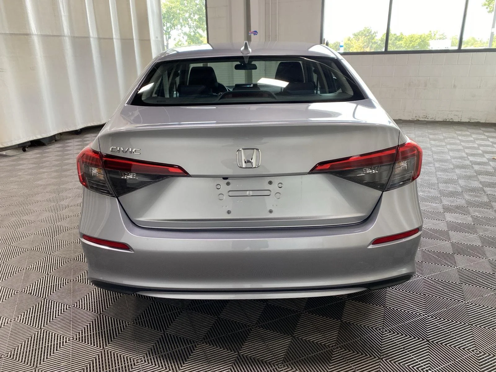 Used 2024 Lunar Silver Metallic Honda EX image 12