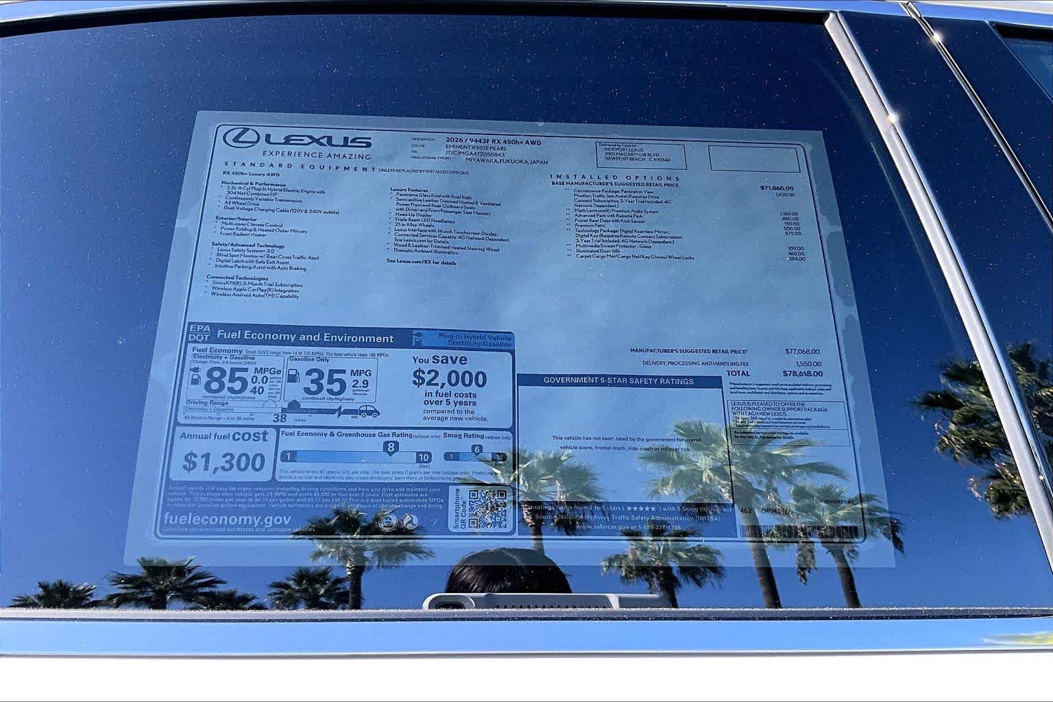 New 2026 Eminent White Pearl Lexus LUXURY AWD image 22