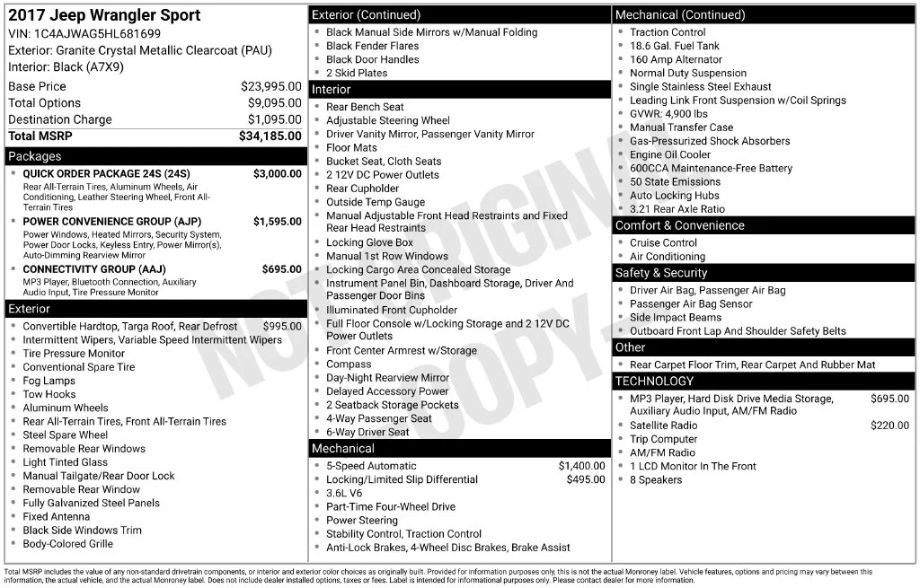 Used 2017 Gray Jeep Sport image 6
