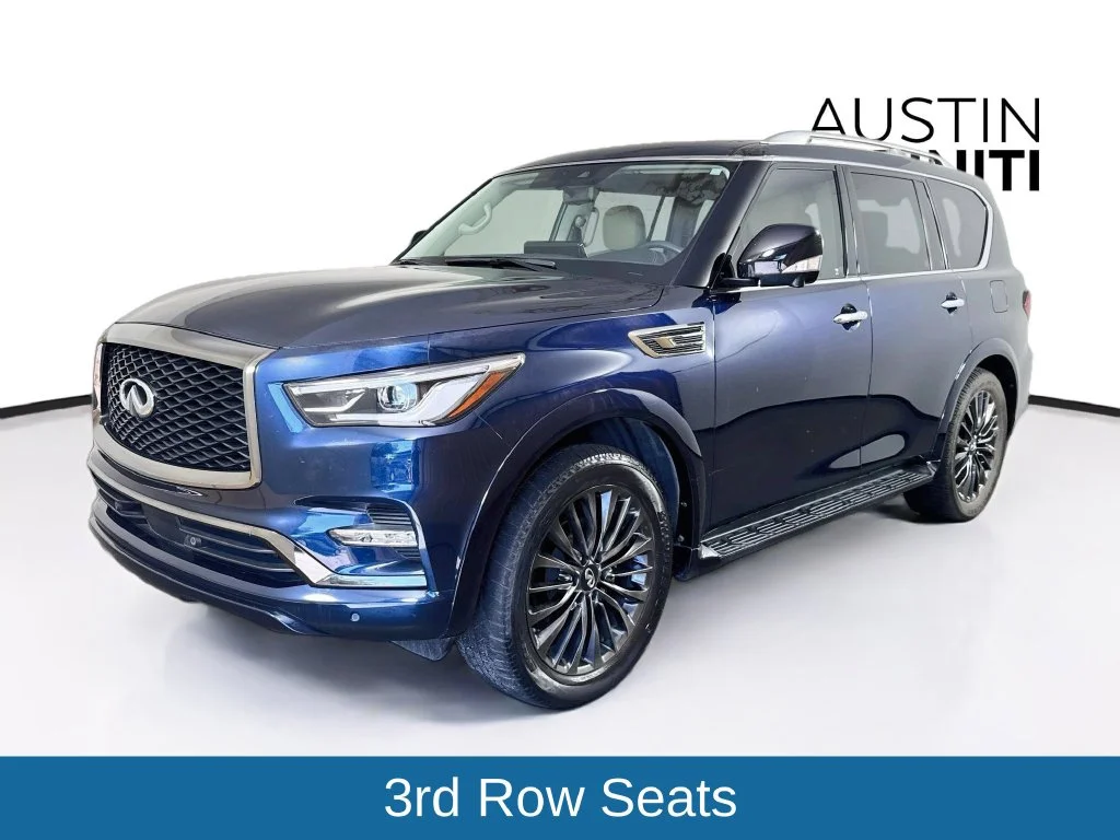 Used 2023 Blue INFINITI Premium Select image 3