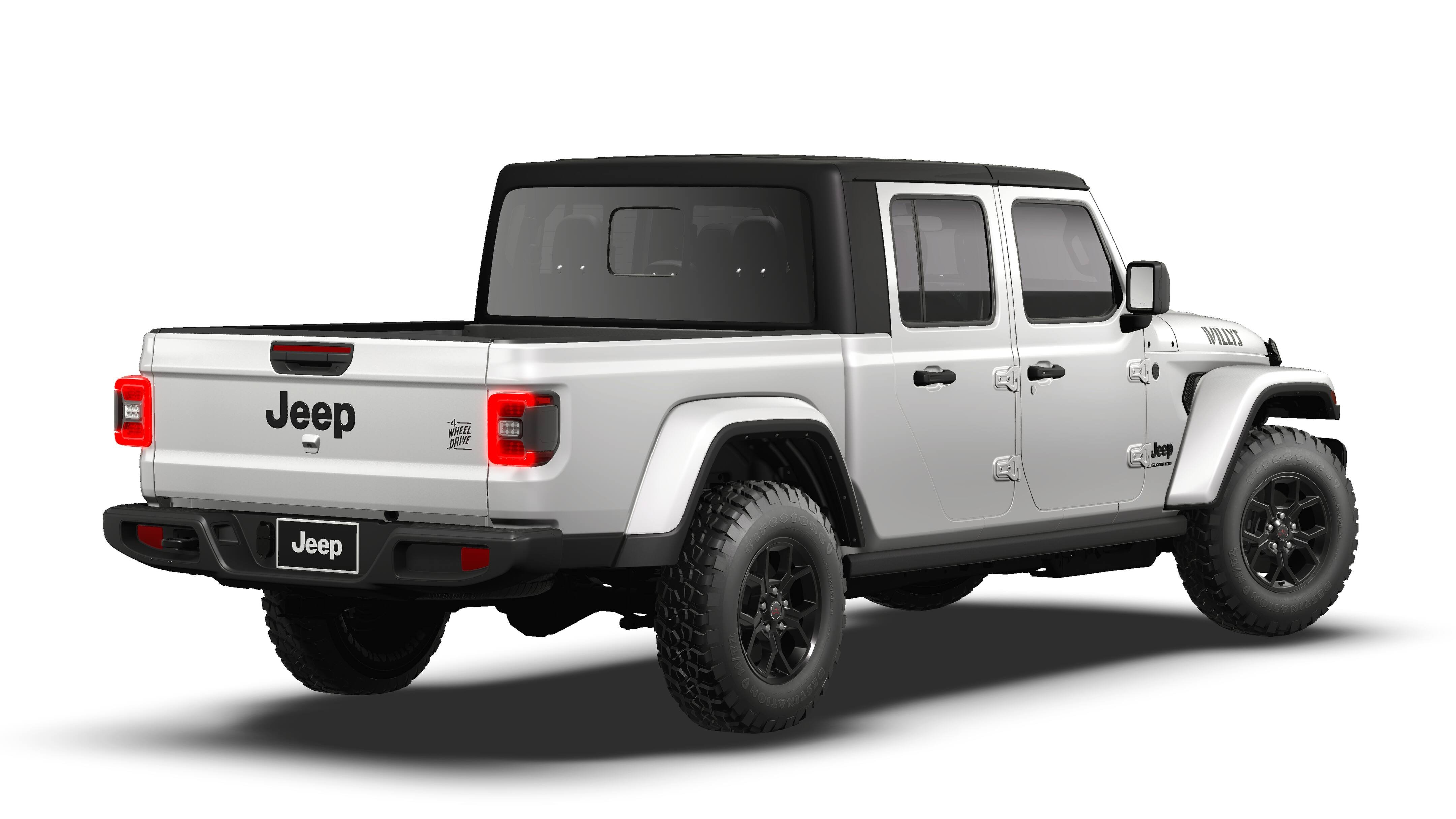 New 2026 Bright White Clear-Coat Exterior Paint Jeep Willys image 14