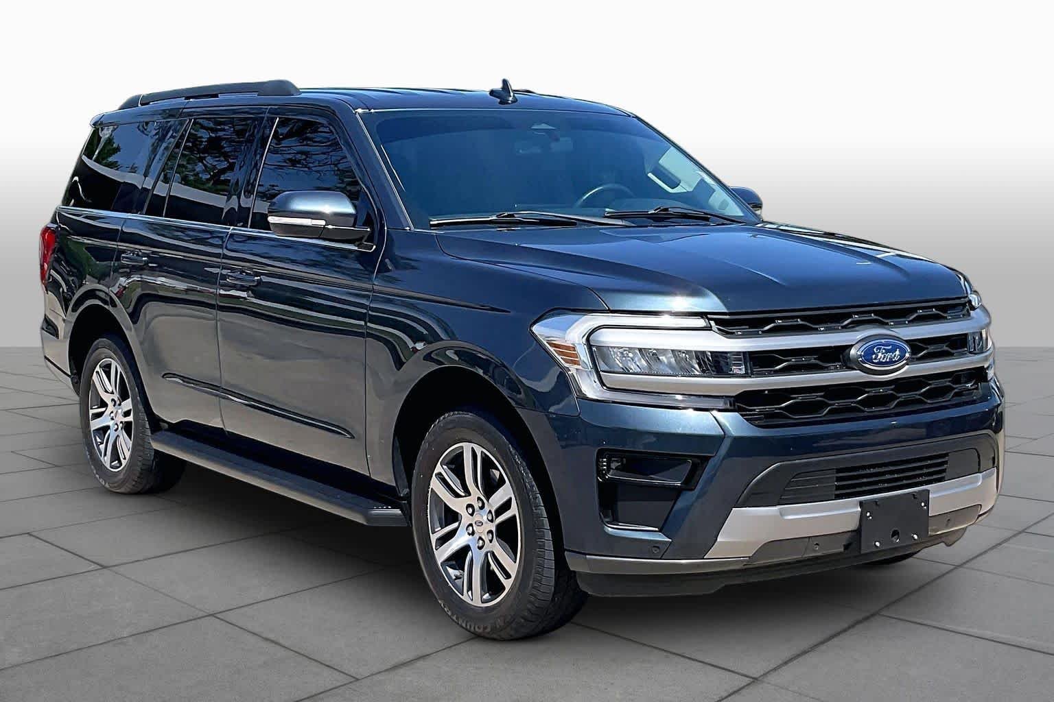 Used 2024 Stone Blue Metallic Ford XLT image 3