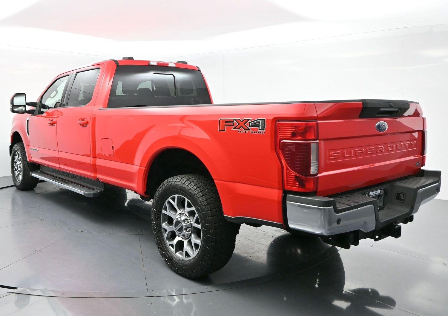 Used 2022 Race Red Ford Lariat image 6