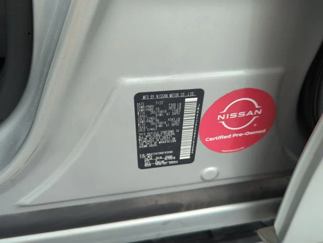 Used 2022 Silver Nissan SV image 48