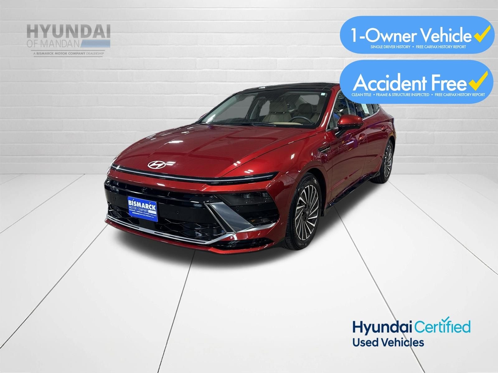 Certified Used 2026 Red Hyundai Limited image 1