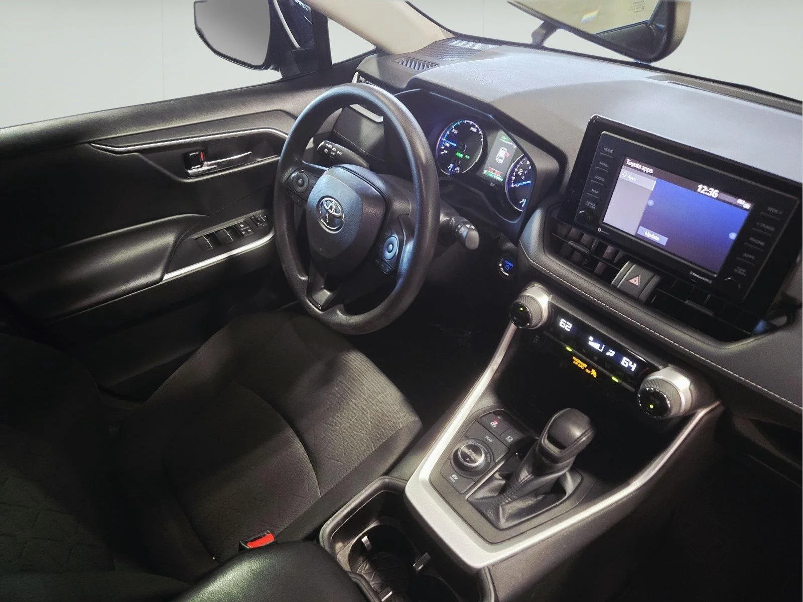 Used 2022 Midnight Black Metallic Toyota Hybrid XLE image 37