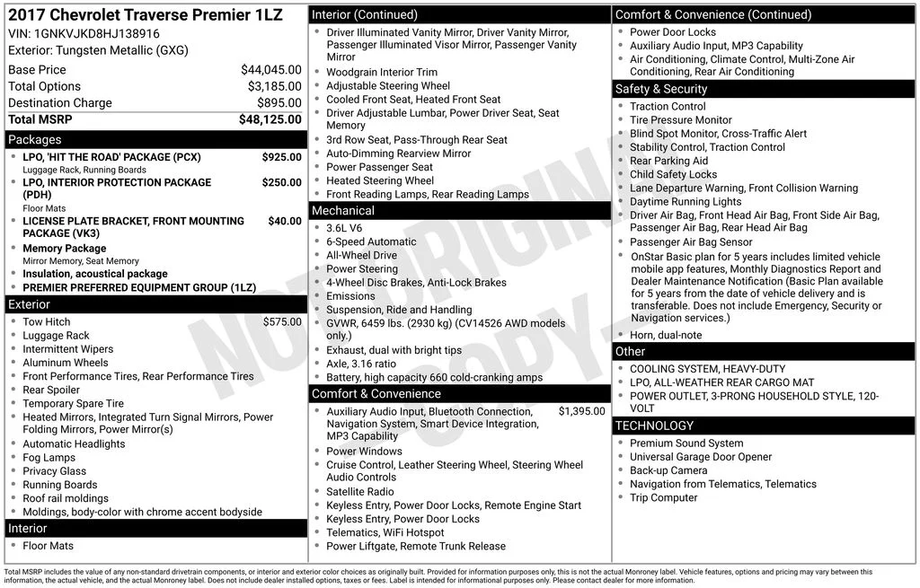 Used 2017 Gray Chevrolet Premier image 38