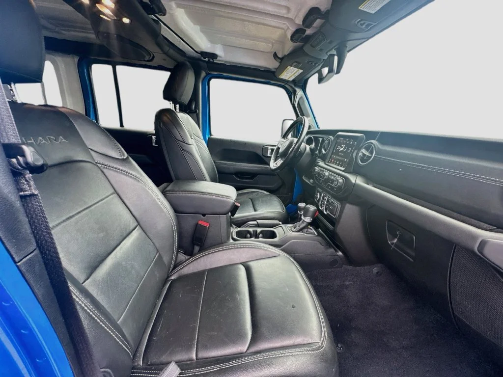 Used 2023 Blue Jeep Sahara 4xe image 31