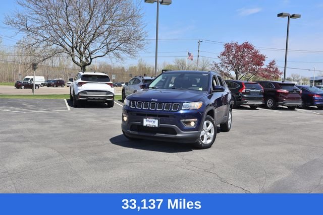 Used 2019 Jeep Compass Latitude with VIN 3C4NJDBB2KT839761 for sale in Hamburg, NY