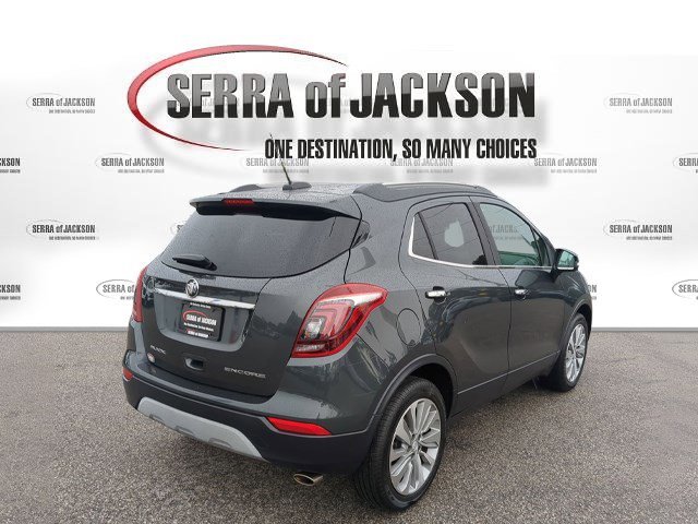 Used 2018 Includes (CM5) Black Carbon Metallic lower exterior accent color, Paint code W700S. Buick Preferred image 8