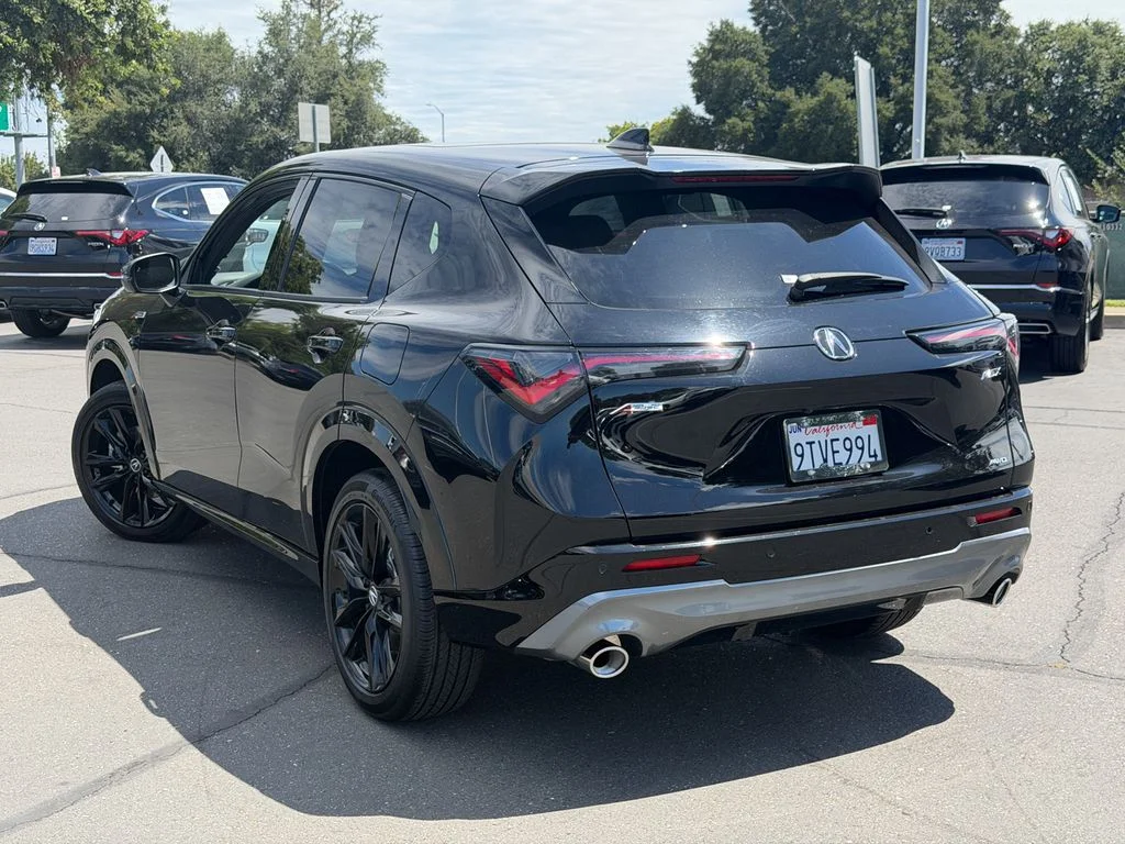 Used 2025 Crystal Black Pearl Acura AWD A-SPEC Advance image 10