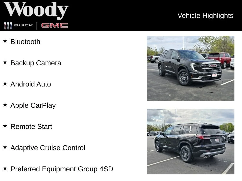 New 2026 Ebony Twilight Metallic GMC Elevation image 3