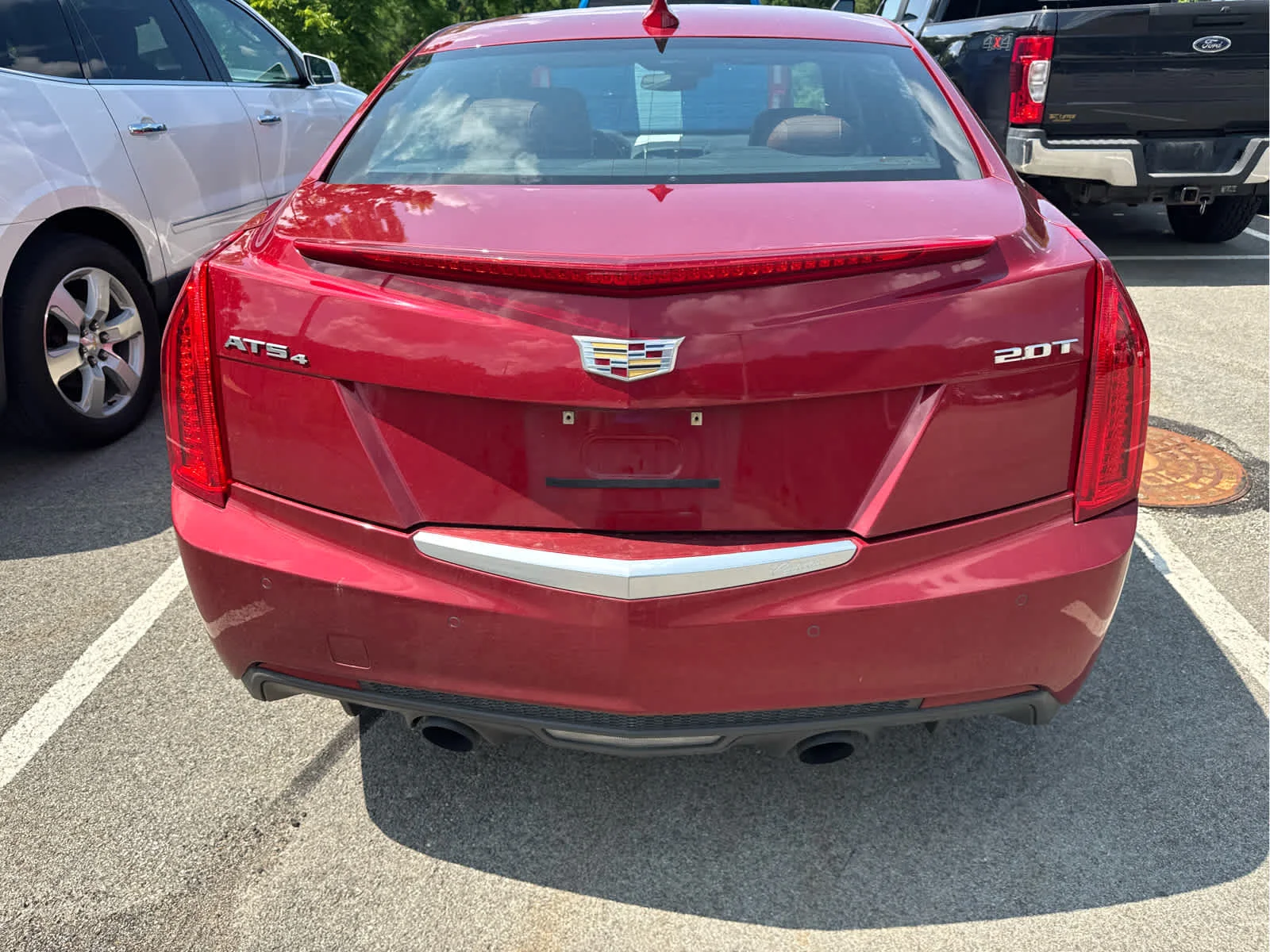 Used 2016 Red Obsession Tintcoat Cadillac Premium Collection AWD image 5