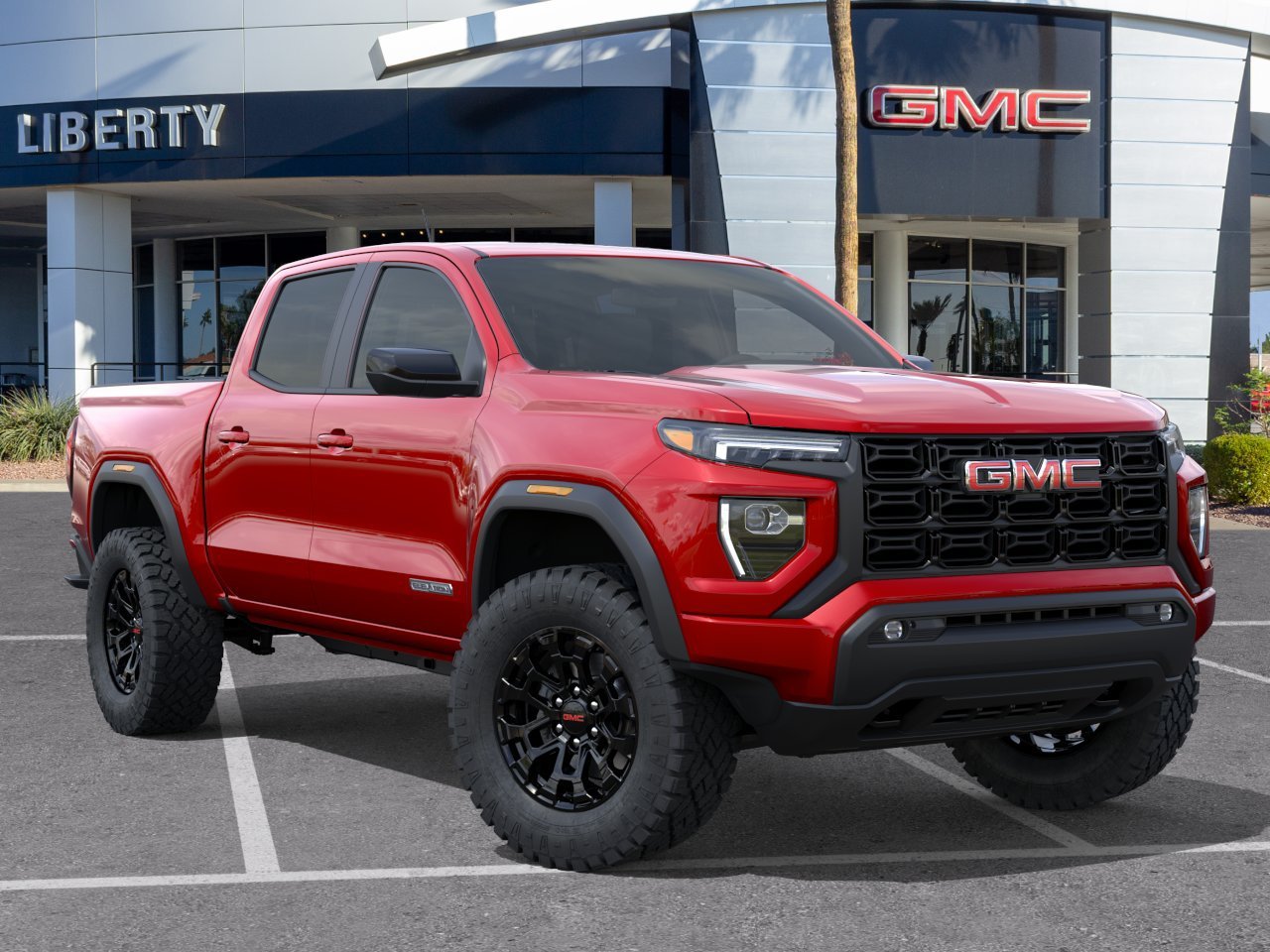 New 2026 Volcanic Red Tintcoat GMC Elevation image 7