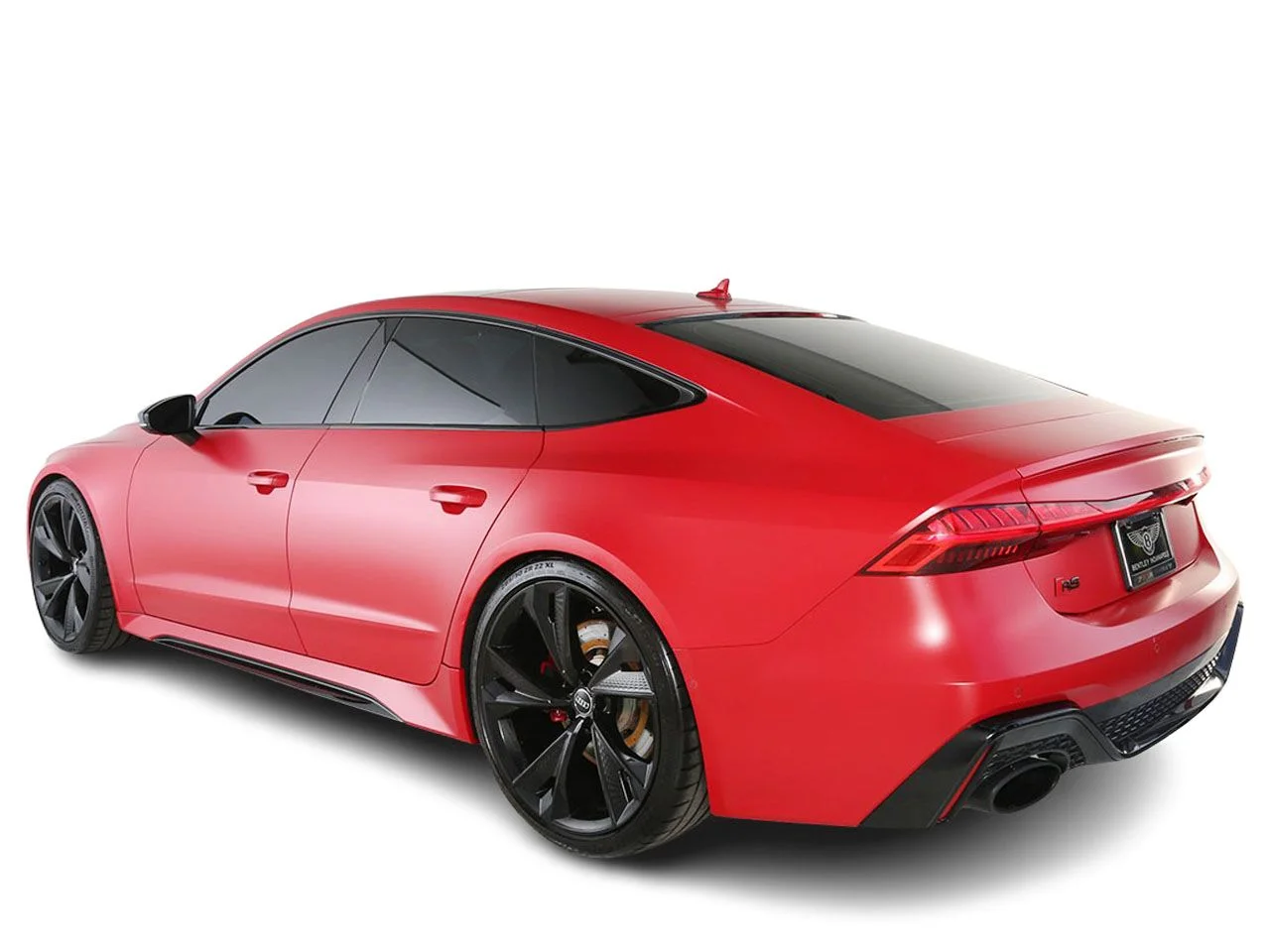 Used 2021 Red Audi 4.0T image 3