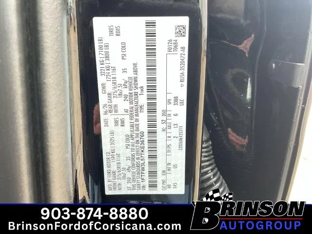 New 2026 Agate Black Metallic Ford XLT image 39