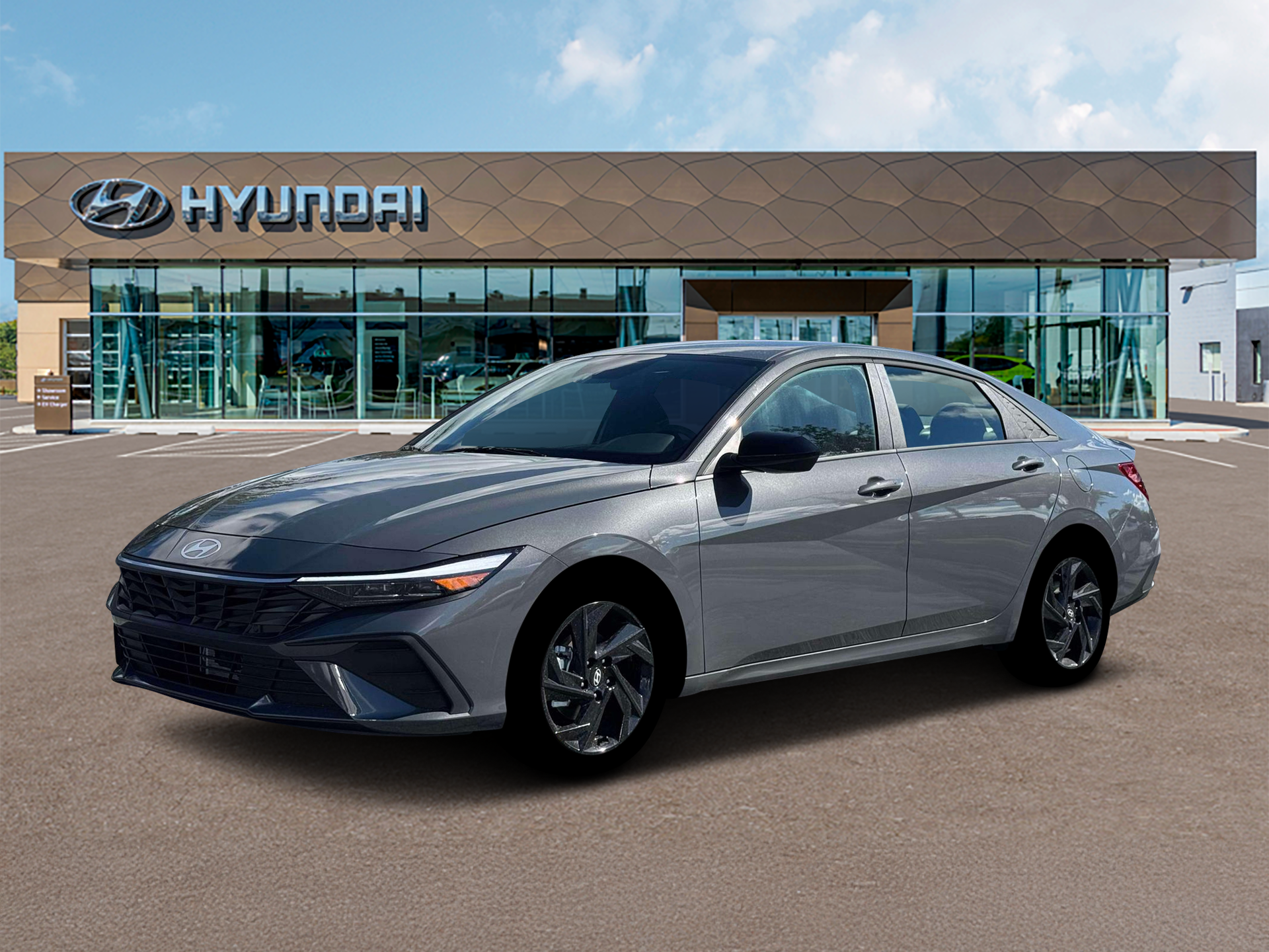 New 2026 Ecotronic Gray Hyundai SEL Sport image 2