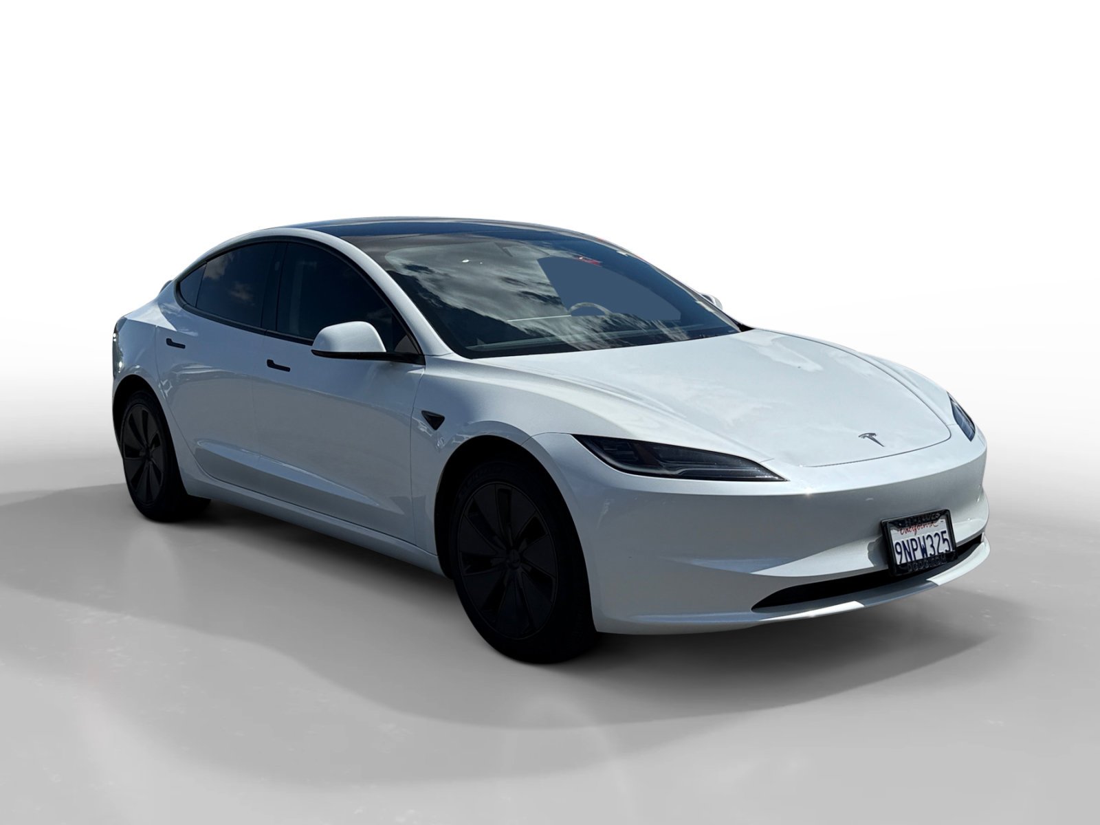 Used 2024 Pearl White Multi-Coat Tesla Base image 7