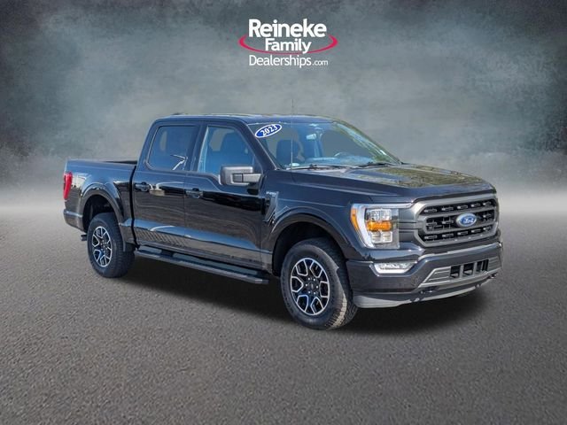 Used 2023 Black Metallic Ford XLT image 3