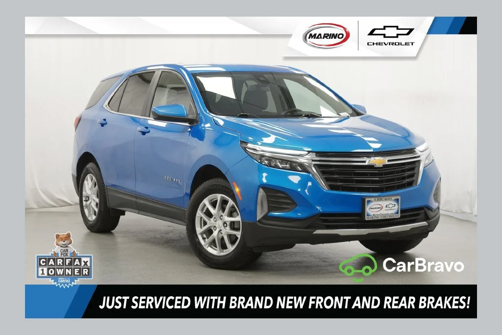 Certified Used 2024 Riptide Blue Metallic Chevrolet LT image 1