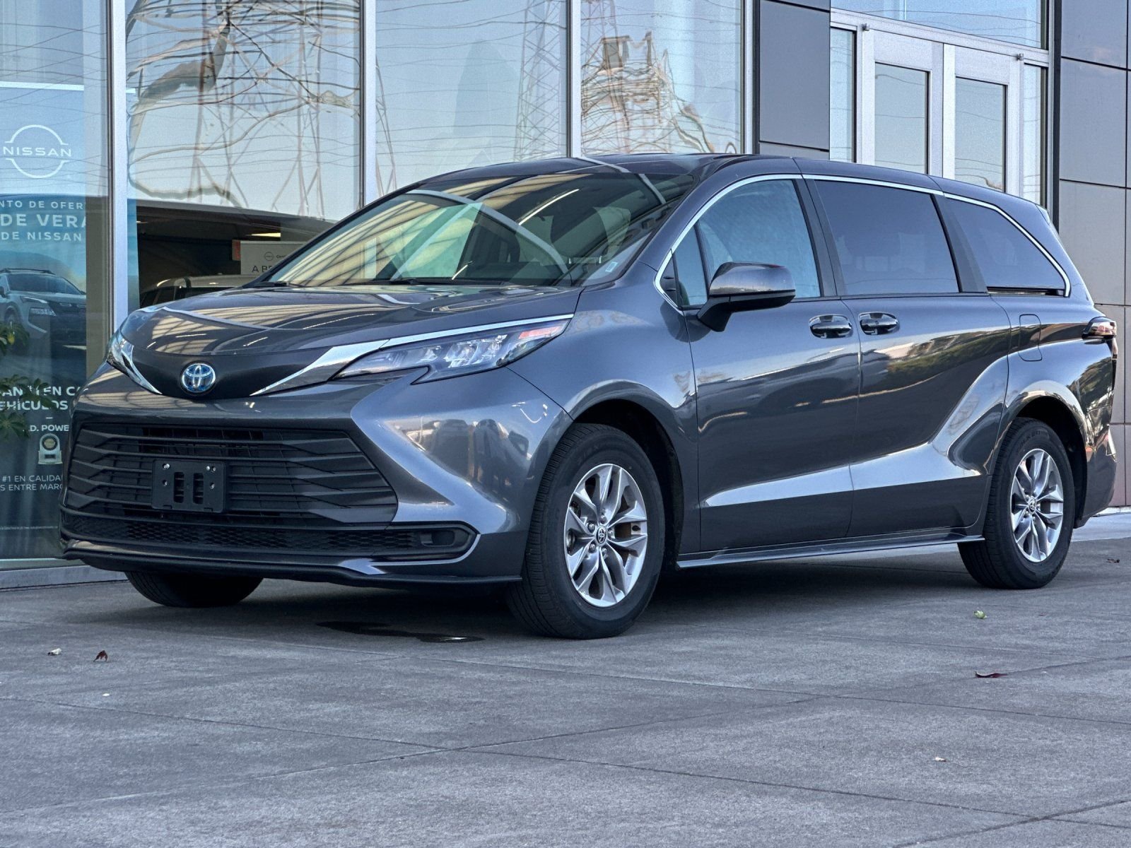 Used 2025 Magnetic Gray Metallic Toyota LE image 7