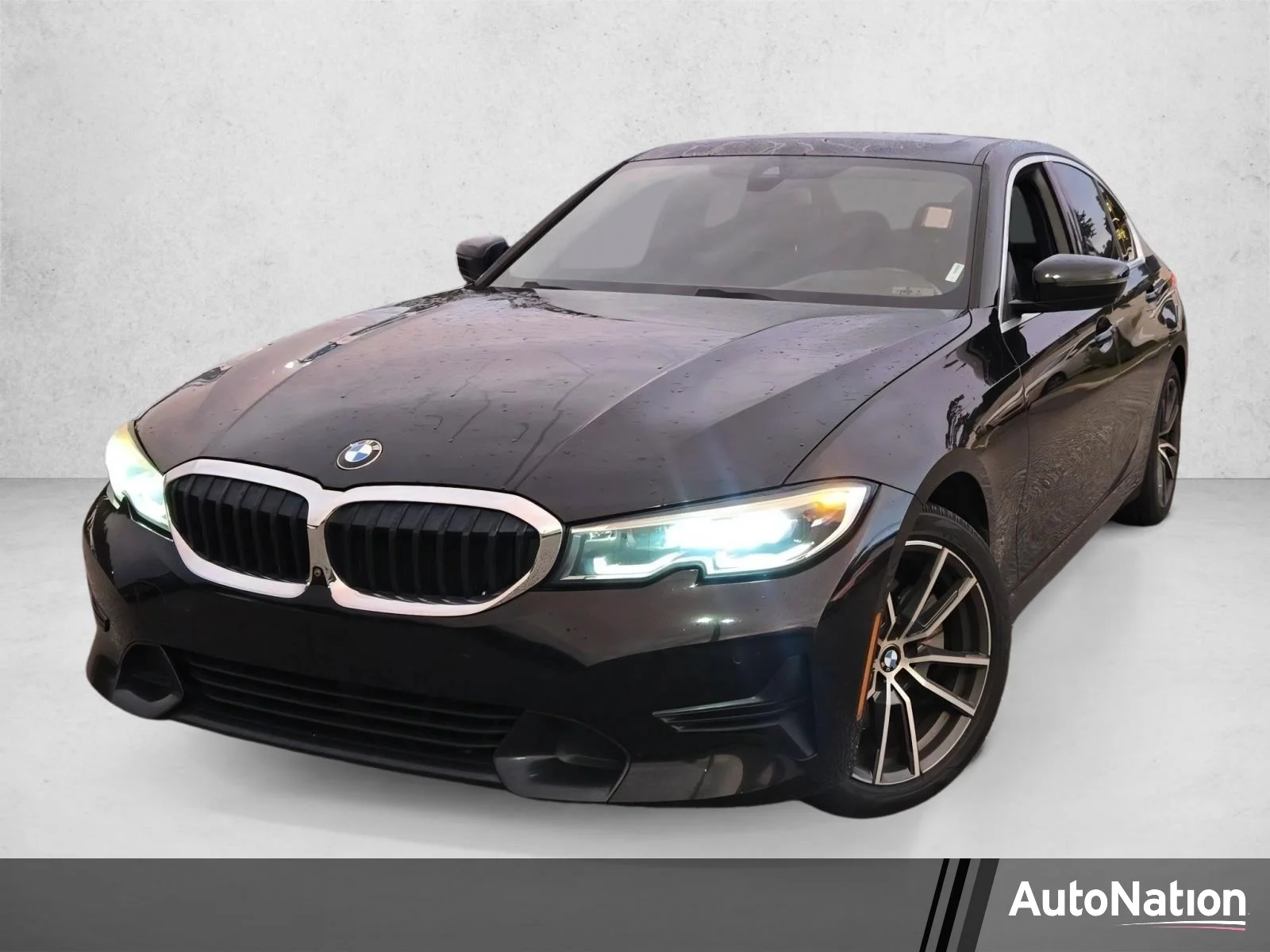 Used 2021 Jet Black BMW 330i image 1