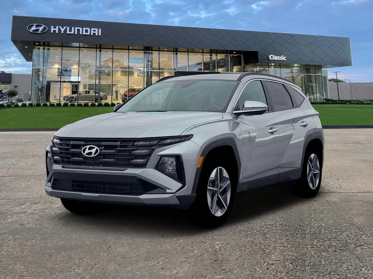 New 2026 Shimmering Silver Metallic Hyundai SEL Premium image 1