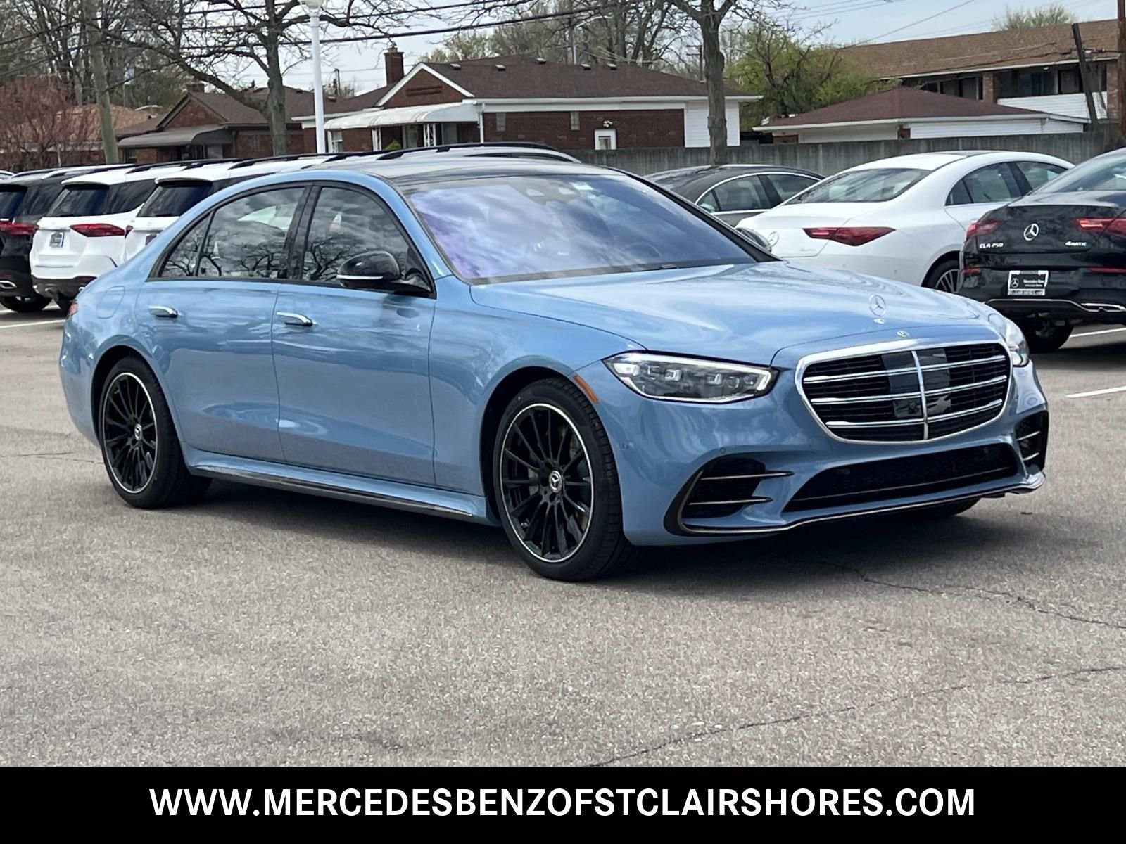 New 2026 MANUFAKTUR China Blue Mercedes-Benz S 580 image 8