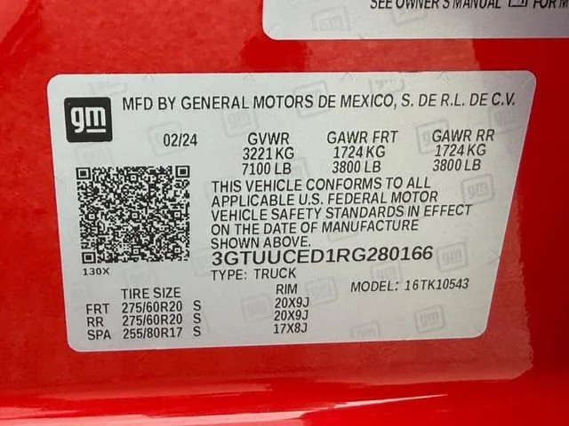 Used 2024 Cardinal Red GMC Elevation image 24
