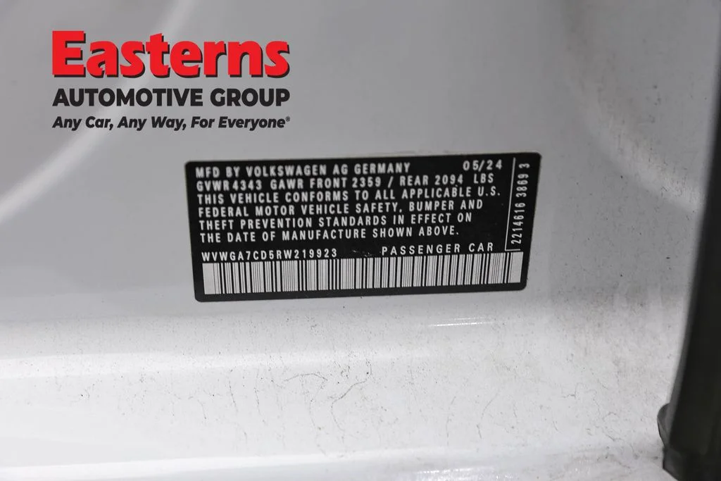 Used 2024 White Volkswagen 2.0T S image 34