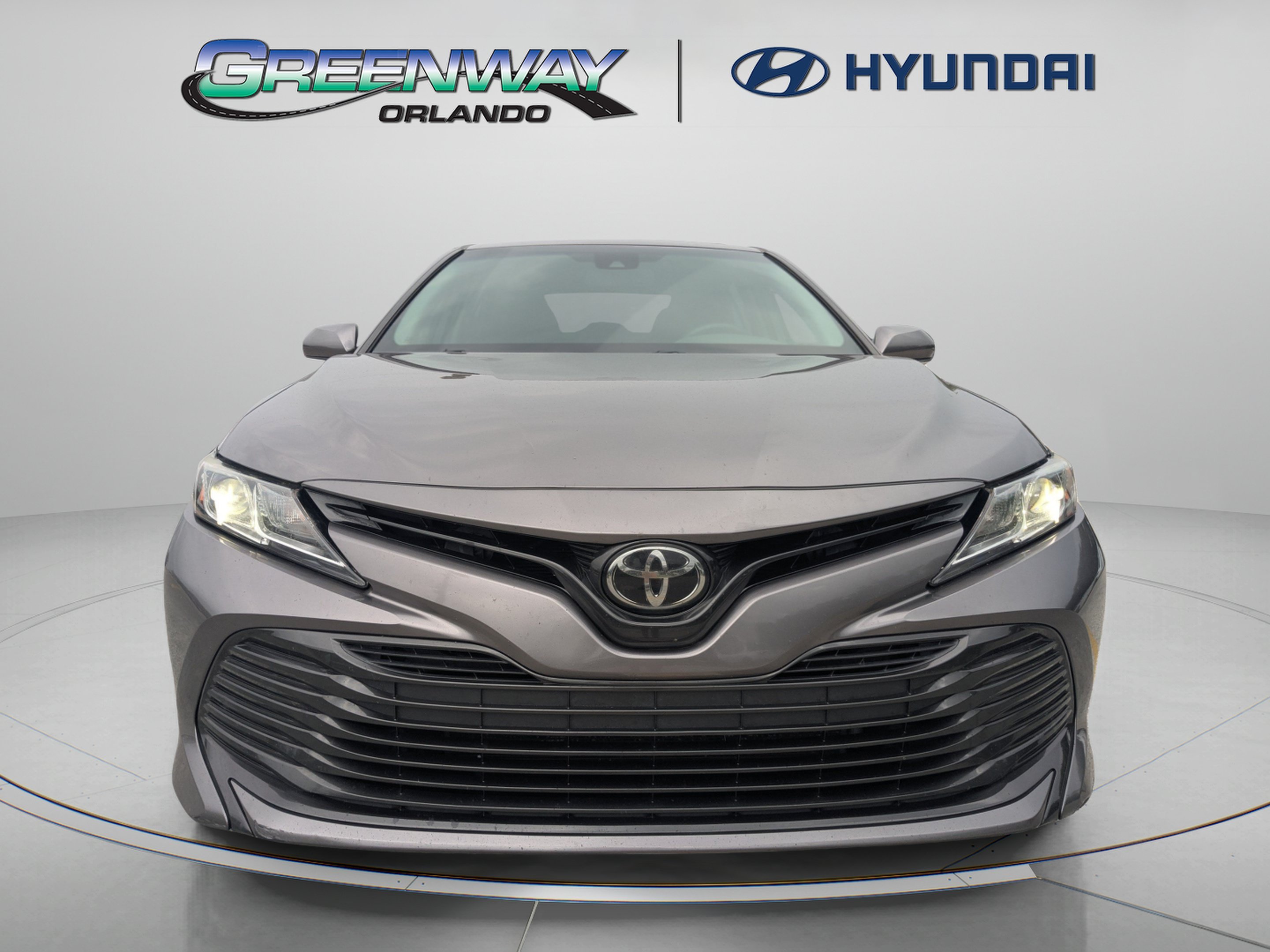 Used 2018 Predawn Gray Mica Toyota LE image 3