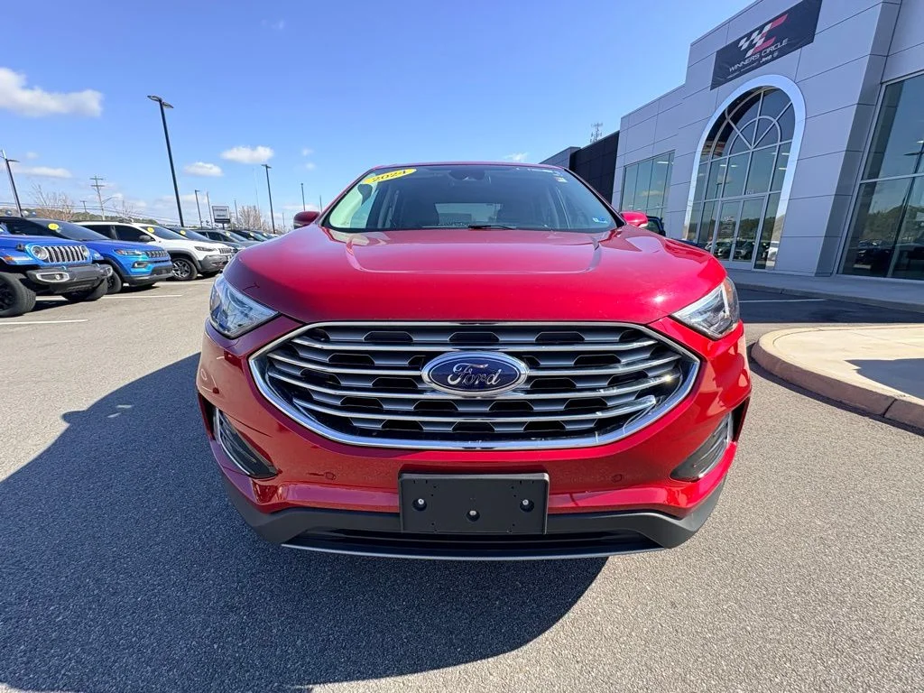Used 2024 Red Ford Titanium image 13