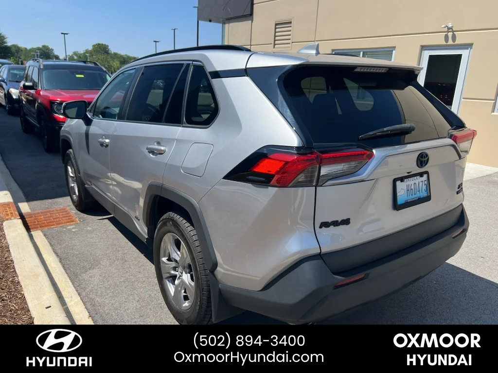 Used 2023 Silver Sky Metallic Toyota Hybrid XLE image 19