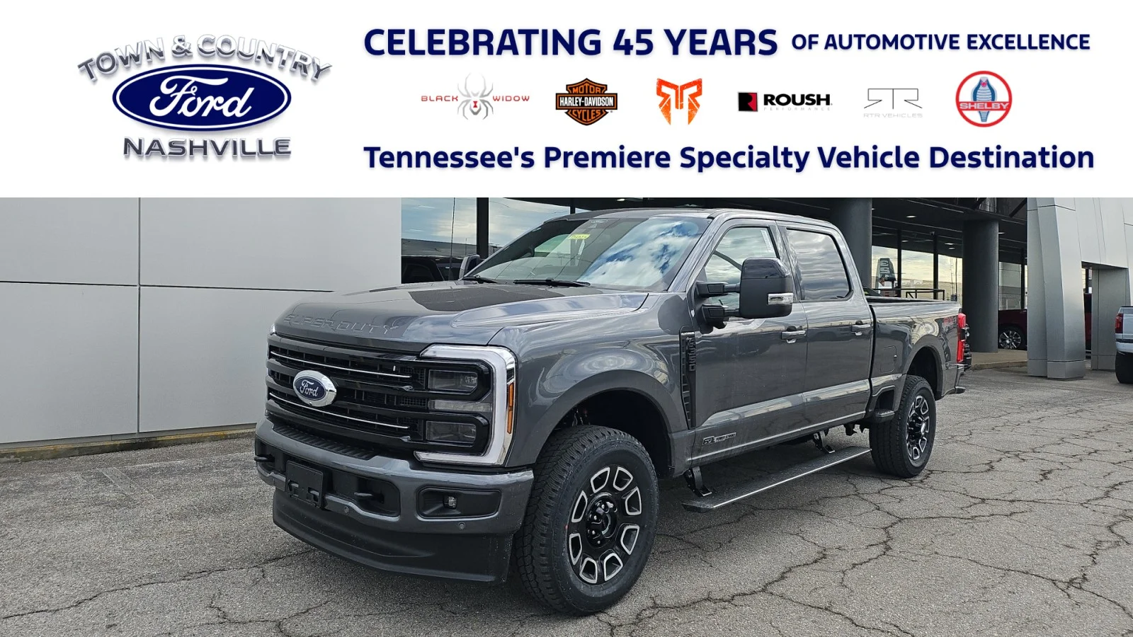 New 2026 Carbonized Gray Metallic Ford Platinum image 1