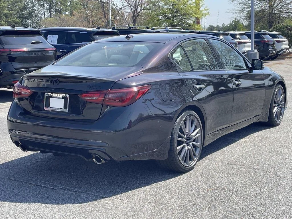 Used 2023 Black INFINITI Red Sport 400 image 4