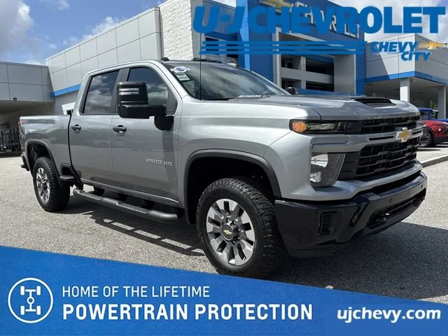 New 2026 Sterling Gray Metallic Chevrolet Custom image 1