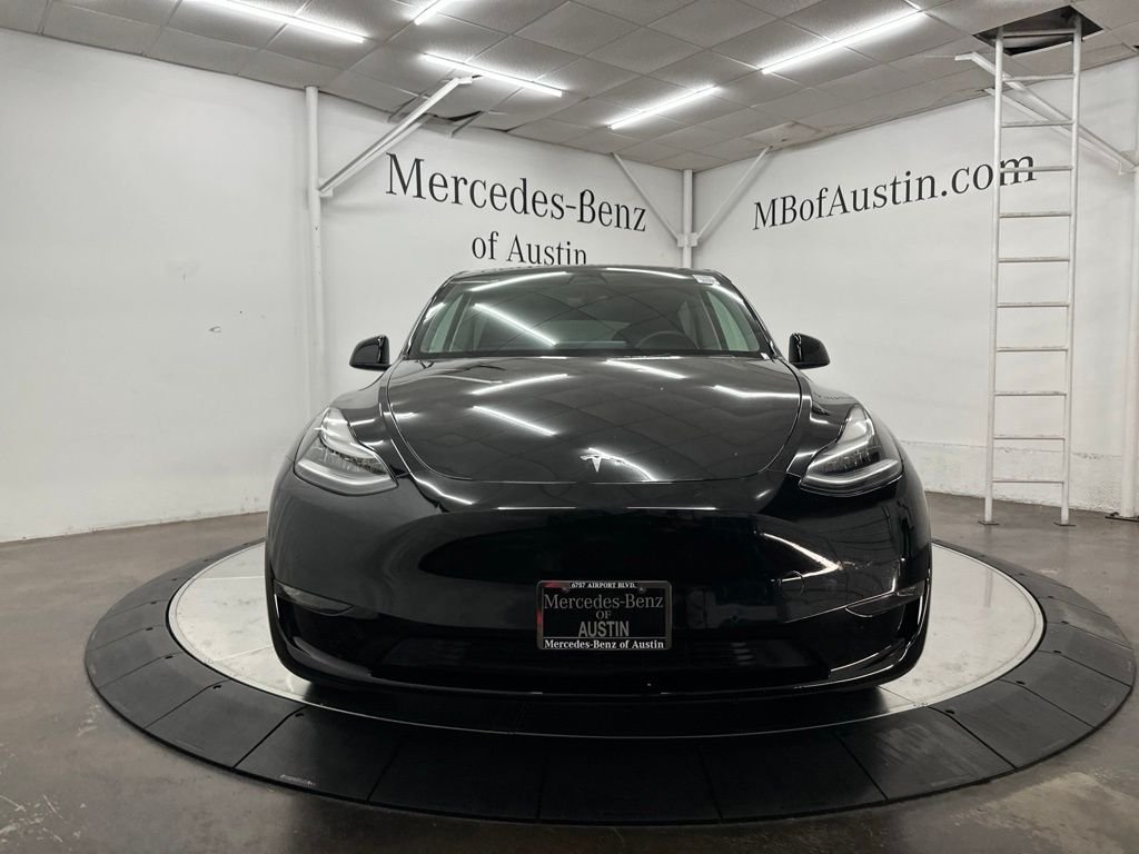 Used 2021 Tesla Model Y Long Range with VIN 5YJYGAEE1MF130840 for sale in Austin, TX