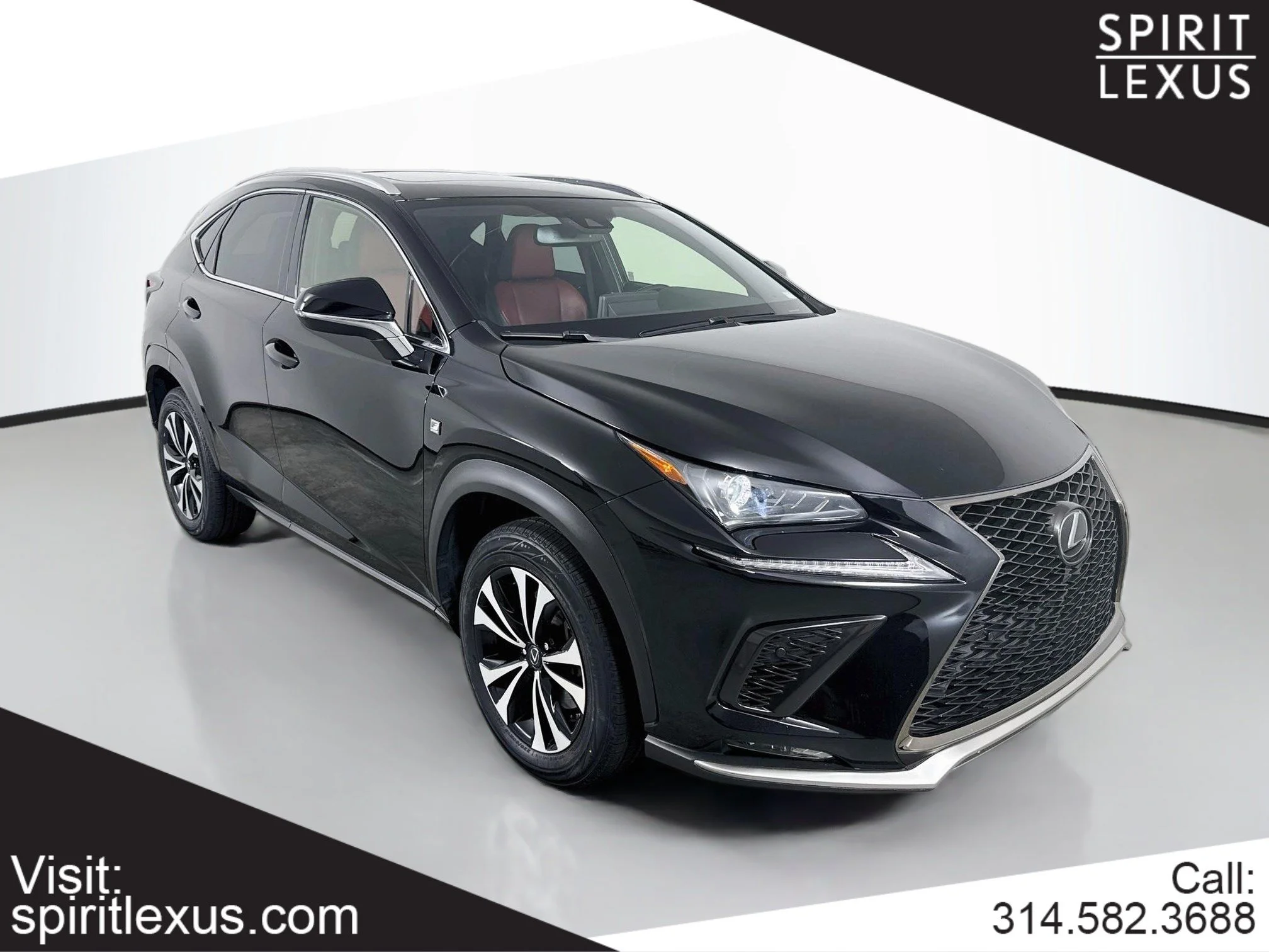 Certified Used 2021 Obsidian Lexus 300 F SPORT image 1