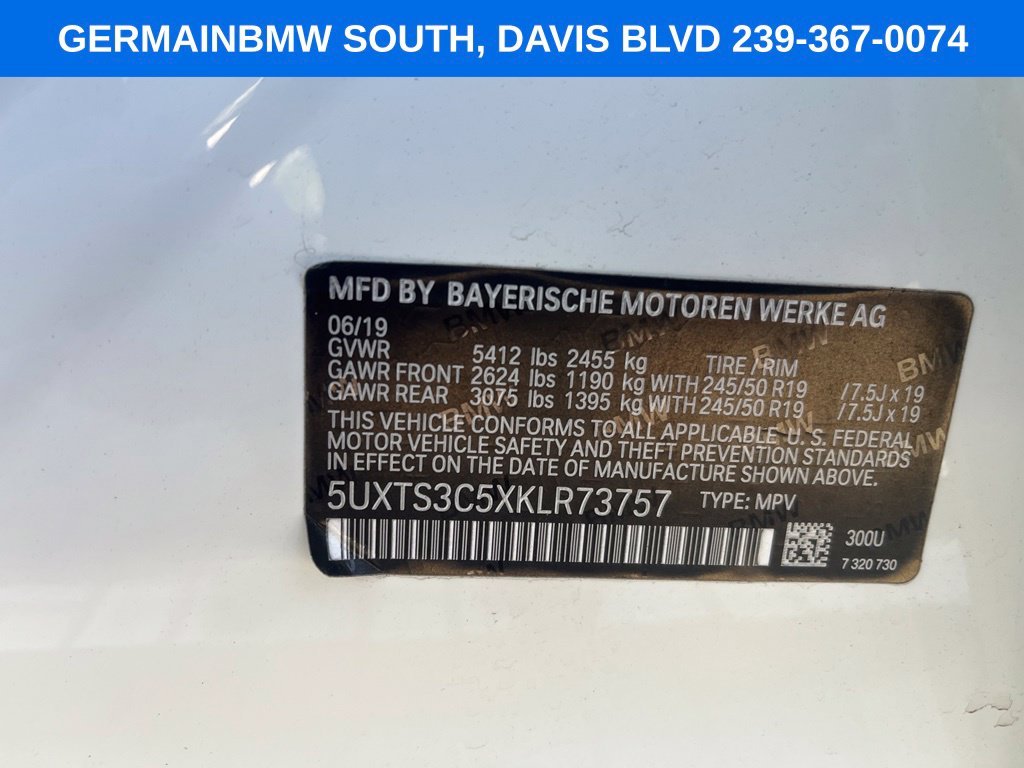 Used 2019 Alpine White BMW M40i image 1