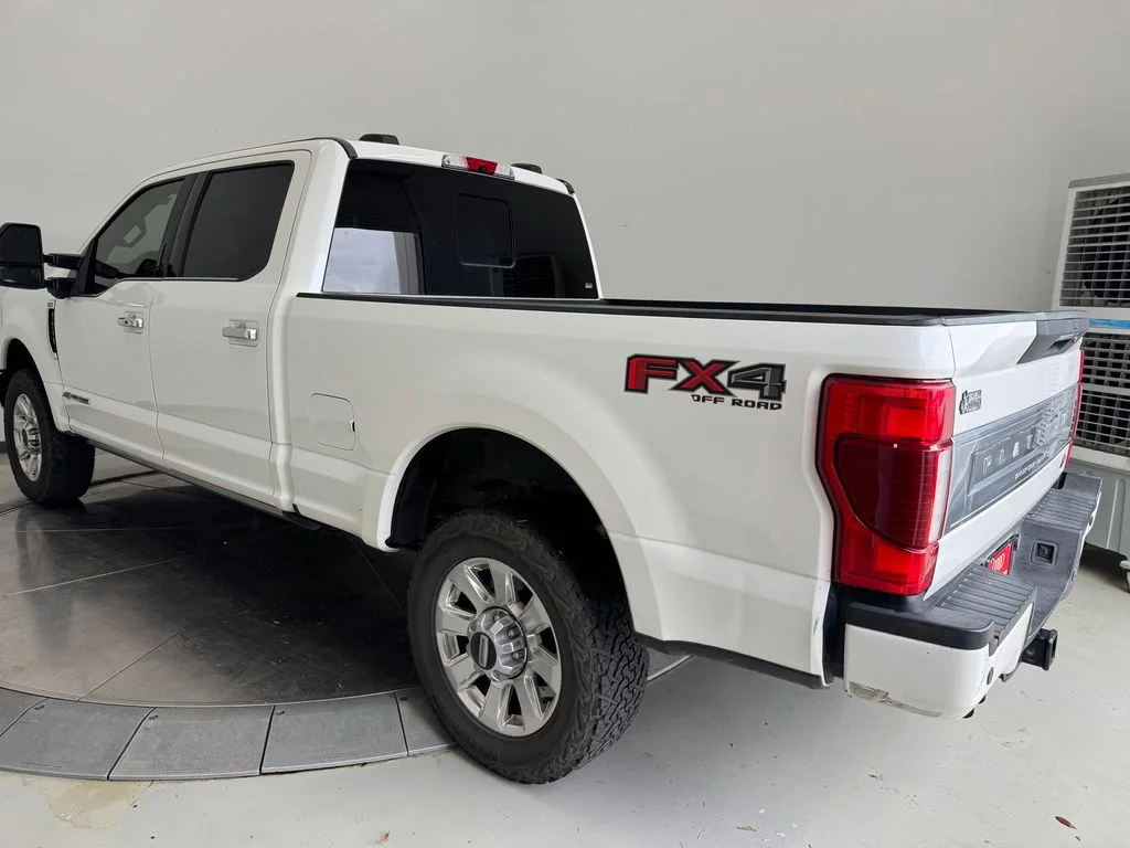 Used 2021 White Metallic Ford Platinum image 40