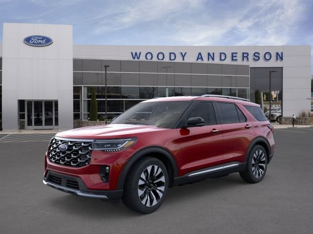 New 2026 Rapid Red Metallic Tinted Clearcoat Ford Platinum image 1