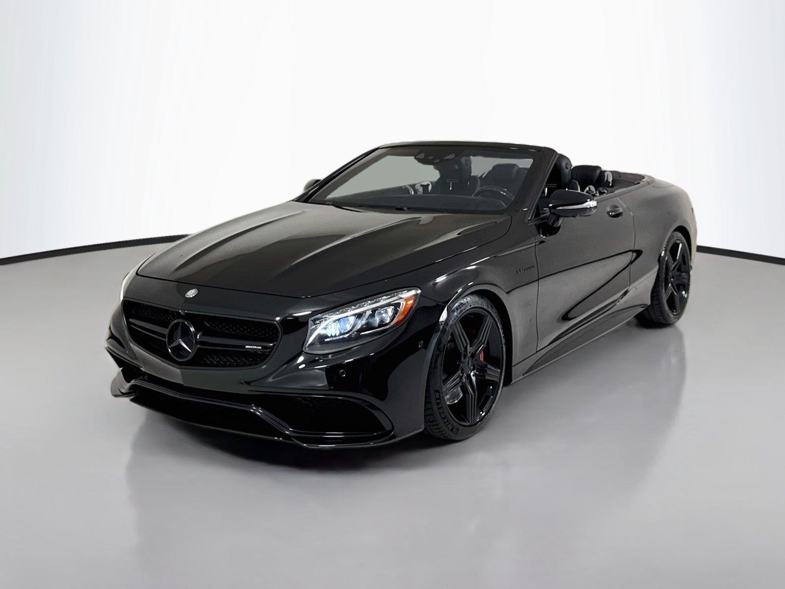 Used 2017 Obsidian Black Metallic Mercedes-Benz AMG® S 63 Conv | $187k MSRP | Designo Leather | Warmth & Comfort image 42