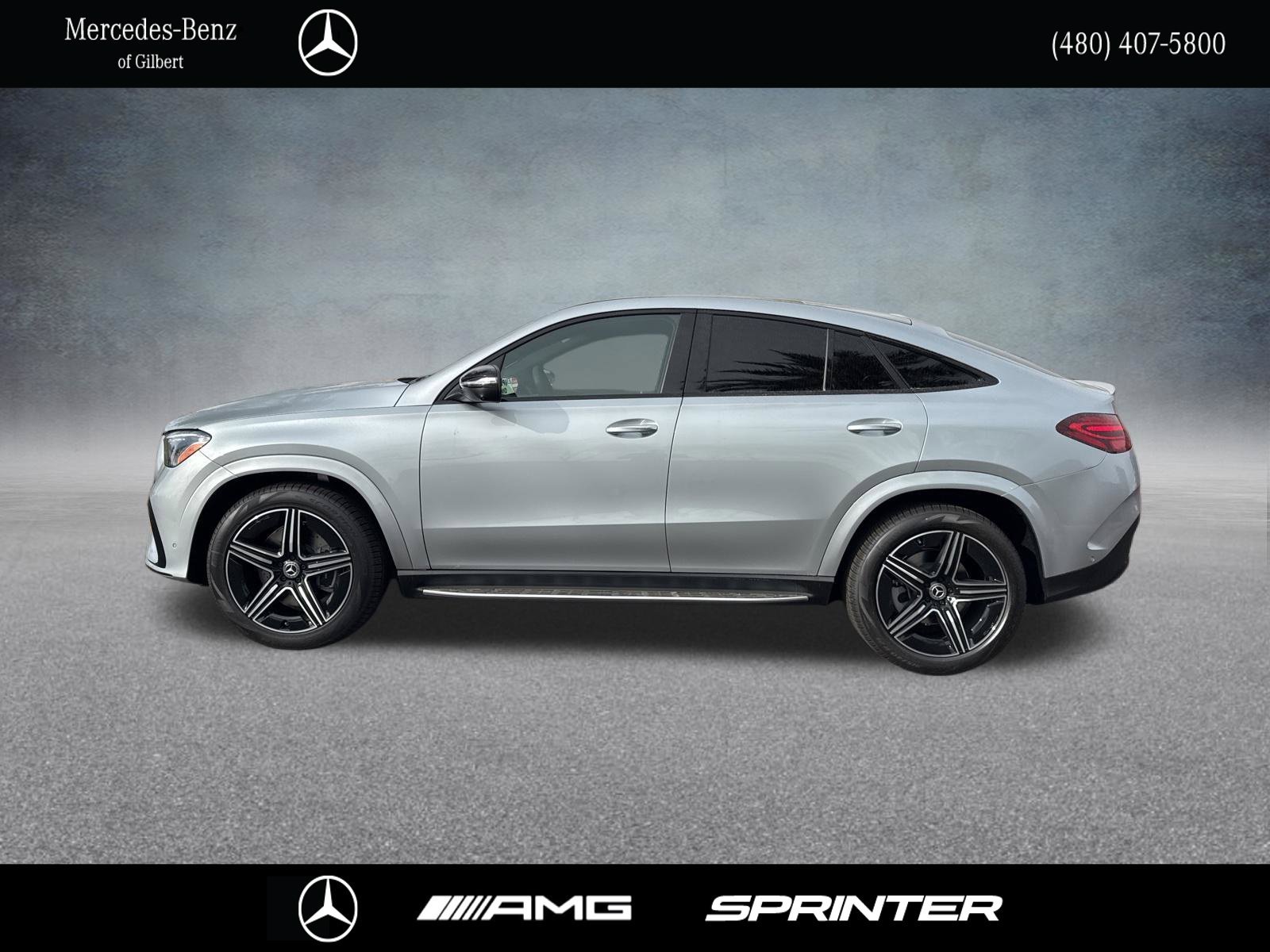 New 2026 Cirrus Silver Metallic Mercedes-Benz GLE 450 Coupe image 3