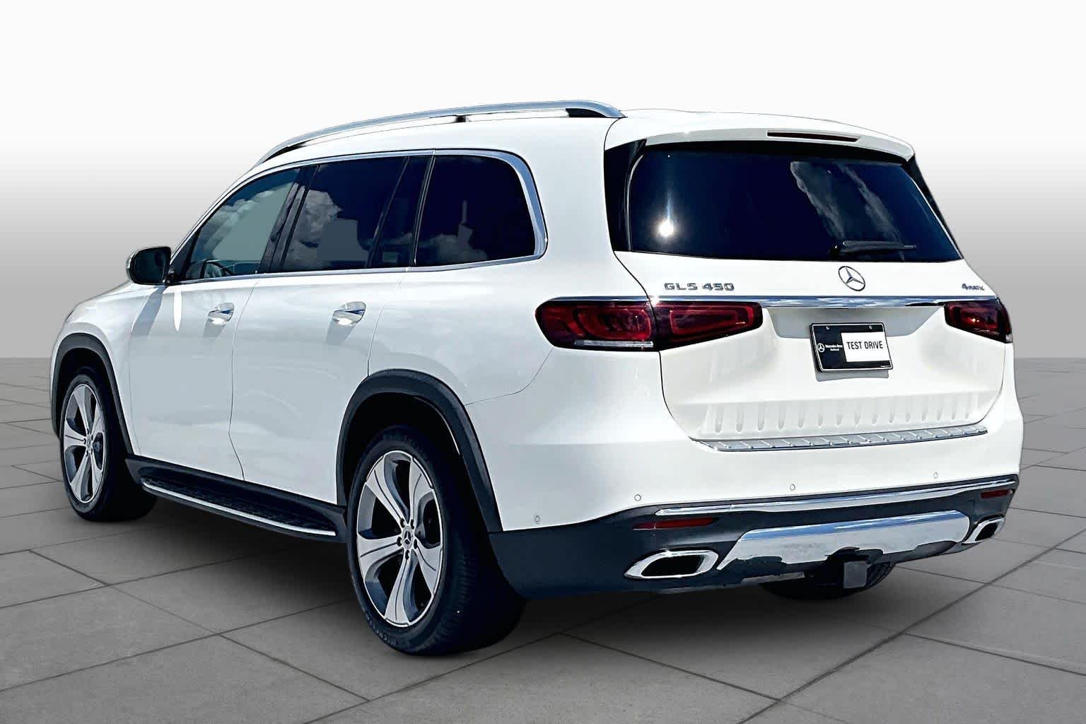 Used 2021 designo Diamond White Bright Mercedes-Benz GLS 450 image 12